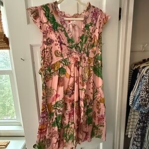 Banjanan Tropical Sun Dress, Size Small